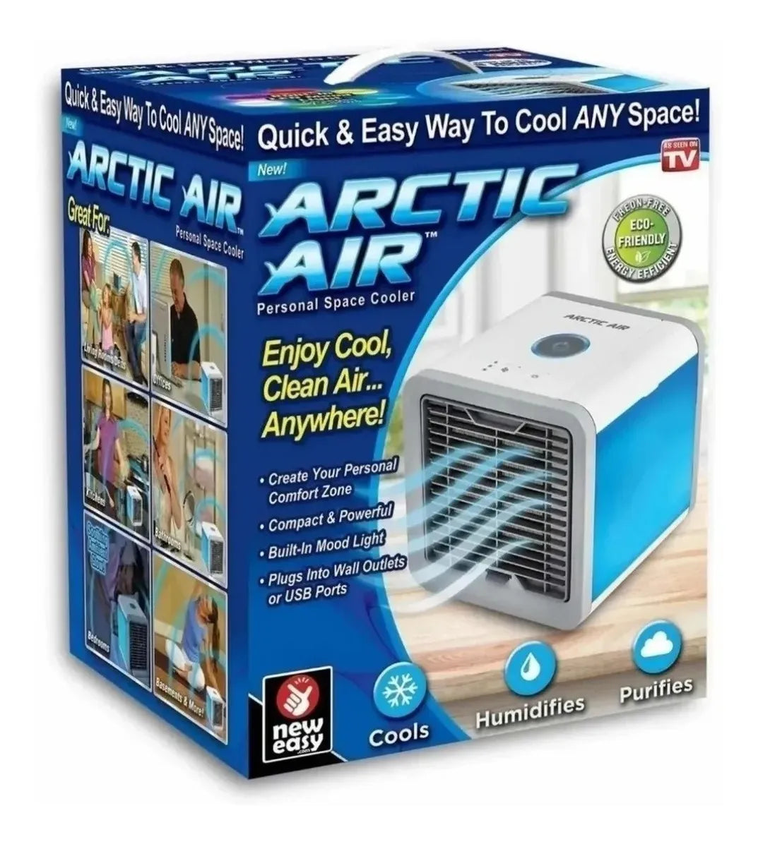 MINI AIRE ACONDICIONADO PORTATIL 3 EN 1
